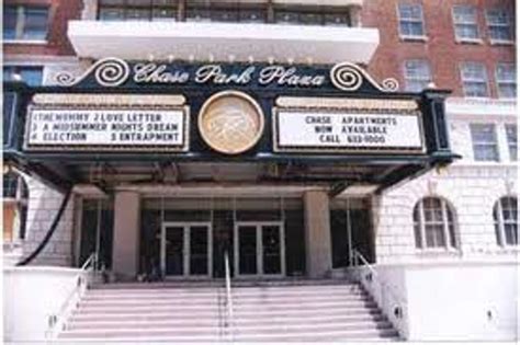Chase park plaza cinema - Chase Park Plaza Cinemas. 212 Kingshighway Blvd St. Louis, MO 63108 Get Directions | Contact Us. 212 Kingshighway Blvd St. Louis, MO 63108 Hotline: 314-367-0101. Now Showing. Kung Fu Panda 4; Dune: Part Two; Bob Marley: One Love; Perfect Days; American Fiction; The Mark of Zorro (1920) Coming Soon. Connect. Map / Parking;